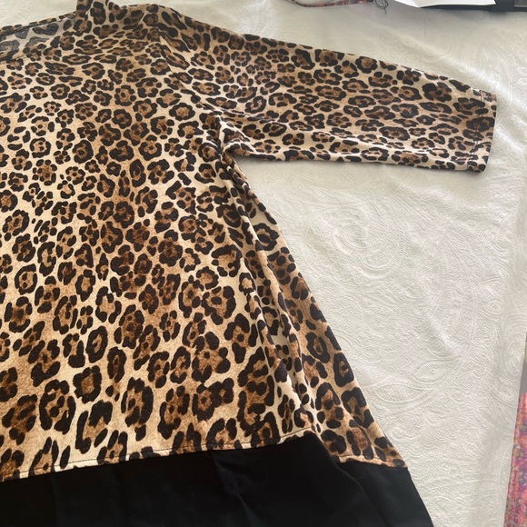 Ruby Road Leopard Print Top - Picture 2 of 3